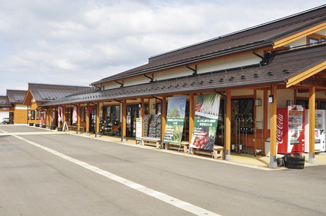道の駅南魚沼の外観