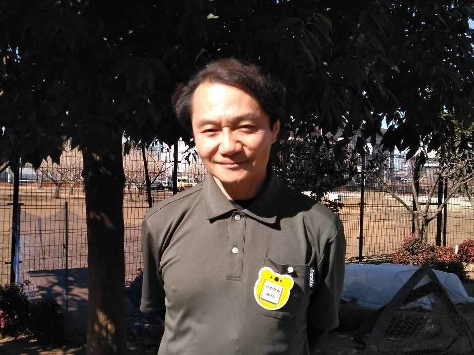 三鷹どろんこ保育園で勤務する川上裕司氏