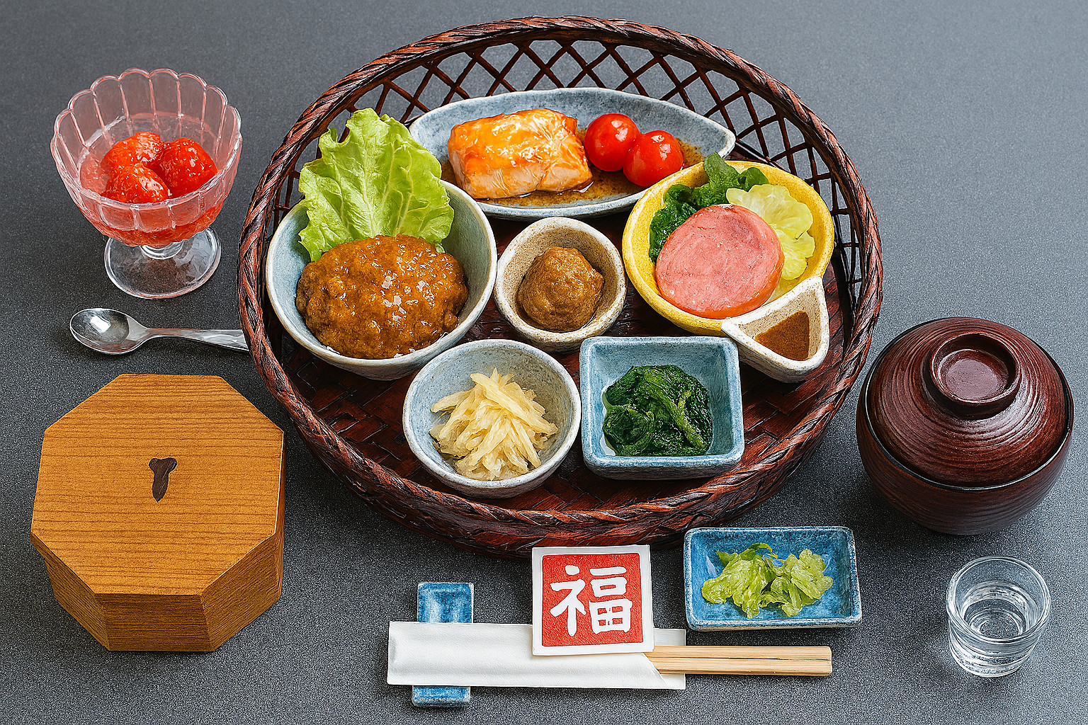 地元の幸たっぷり弁当